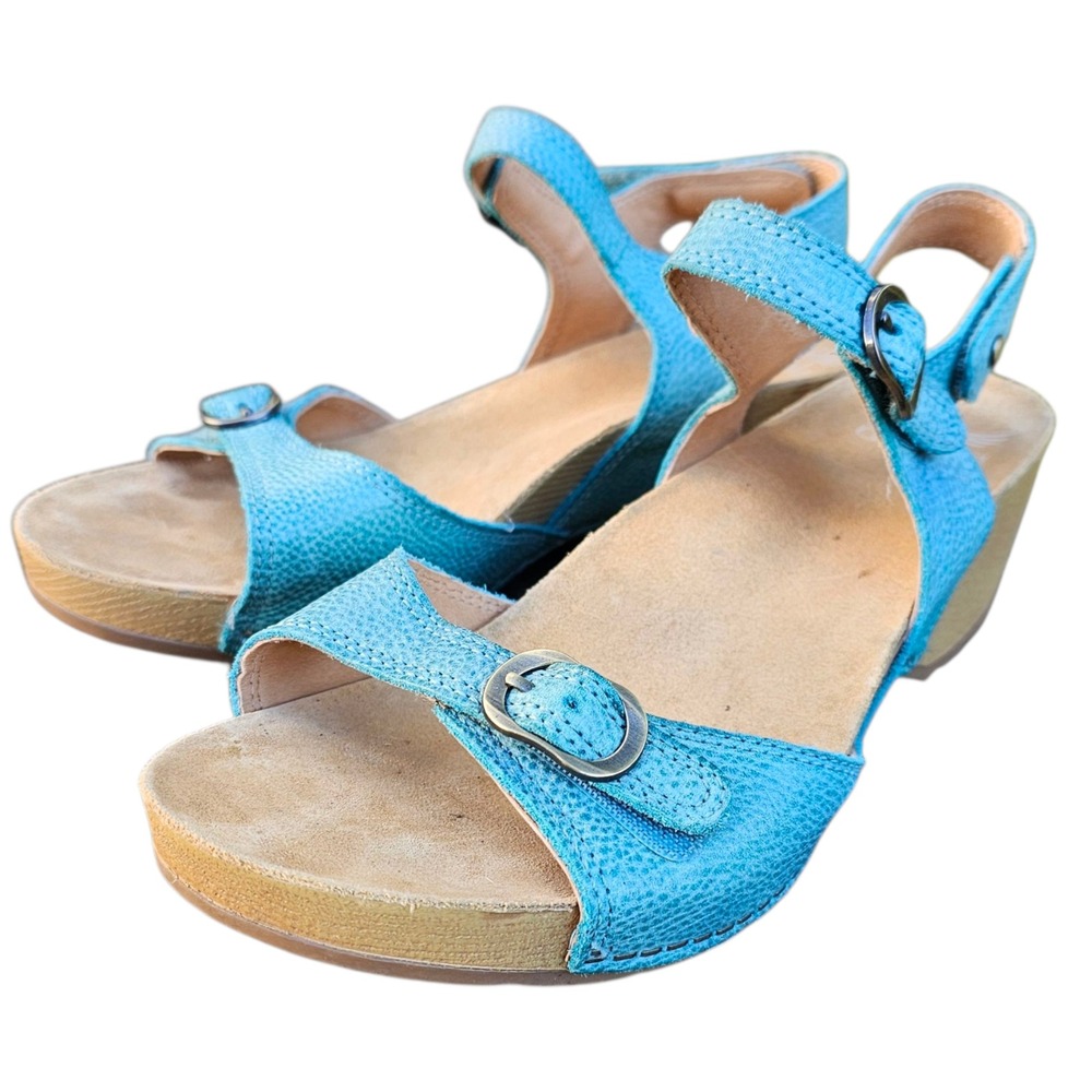 Dansko Blue Sandals